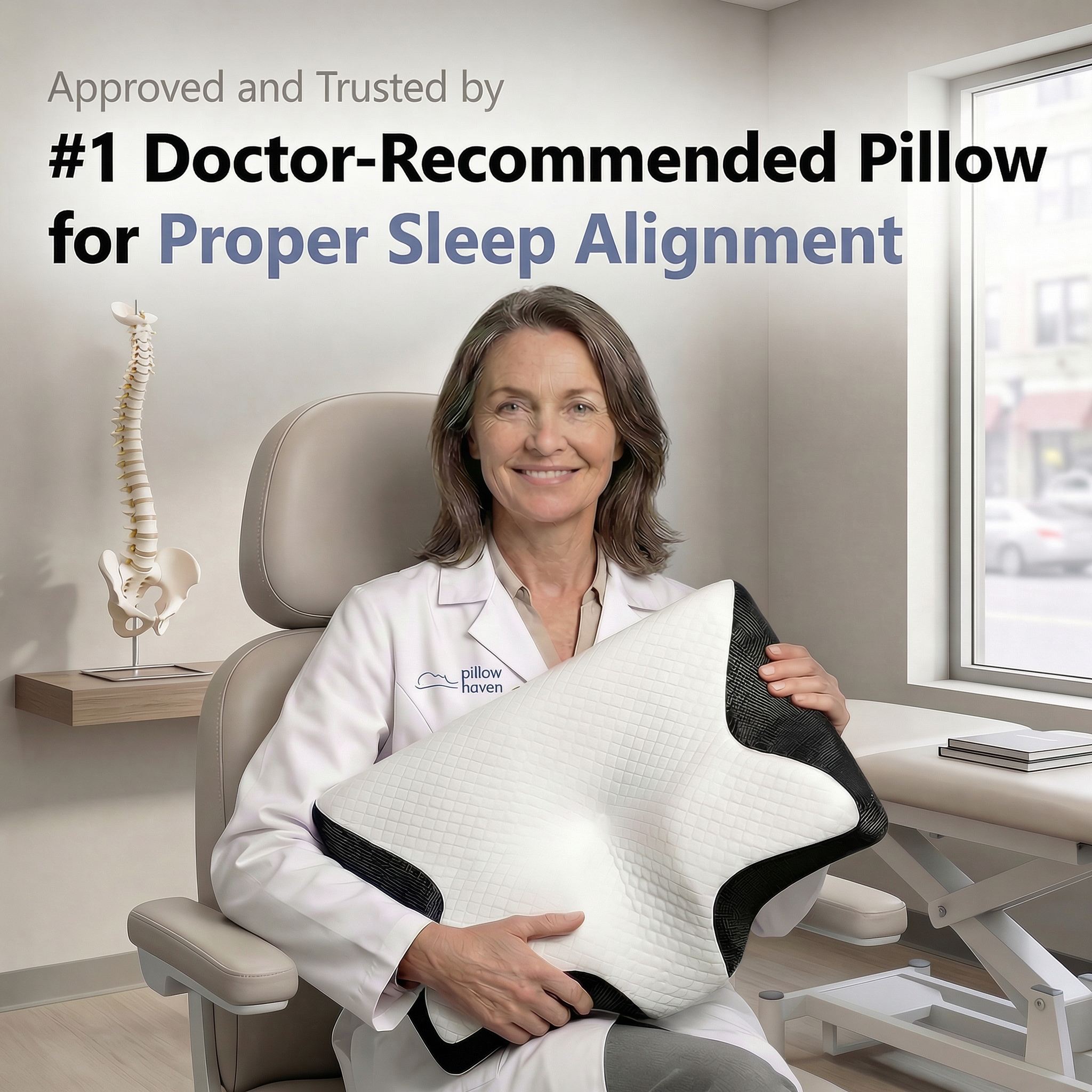 Premium Sleep Alignment Pillow | Brand Anniversary Sale 60% OFF