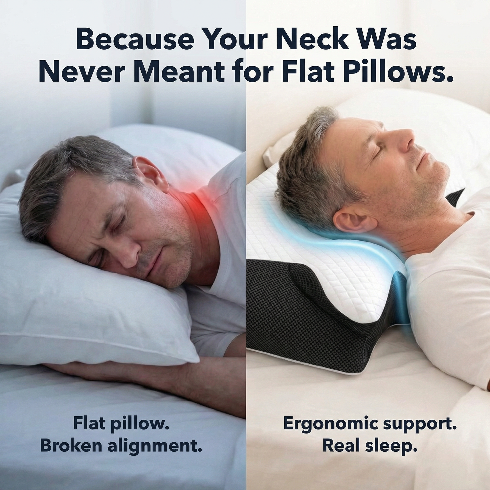 Premium Sleep Alignment Pillow | Brand Anniversary Sale 60% OFF
