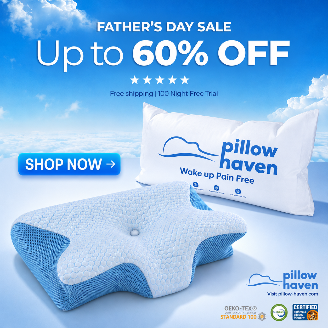 The Cooling Ergonomic Pillow That Keeps You Ice-Cold All Night & Wakes You Up Pain-Free