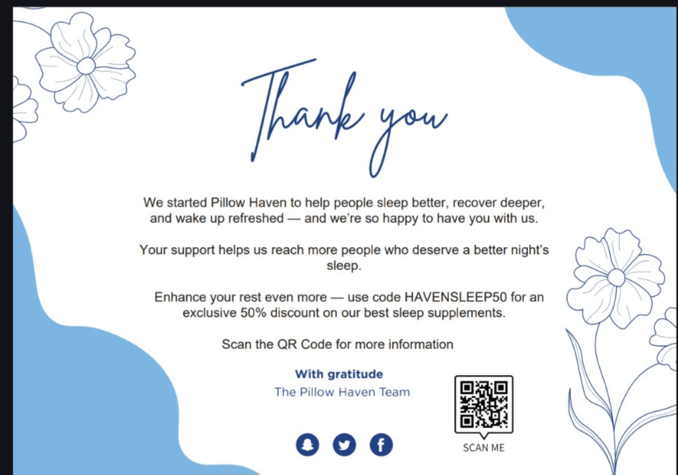 Thank you card affiliate