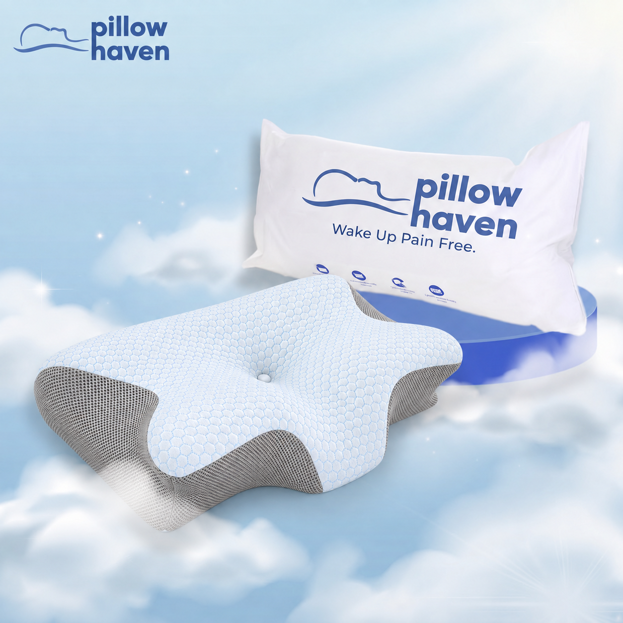 The Cooling Ergonomic Pillow That Keeps You Ice-Cold All Night & Wakes You Up Pain-Free