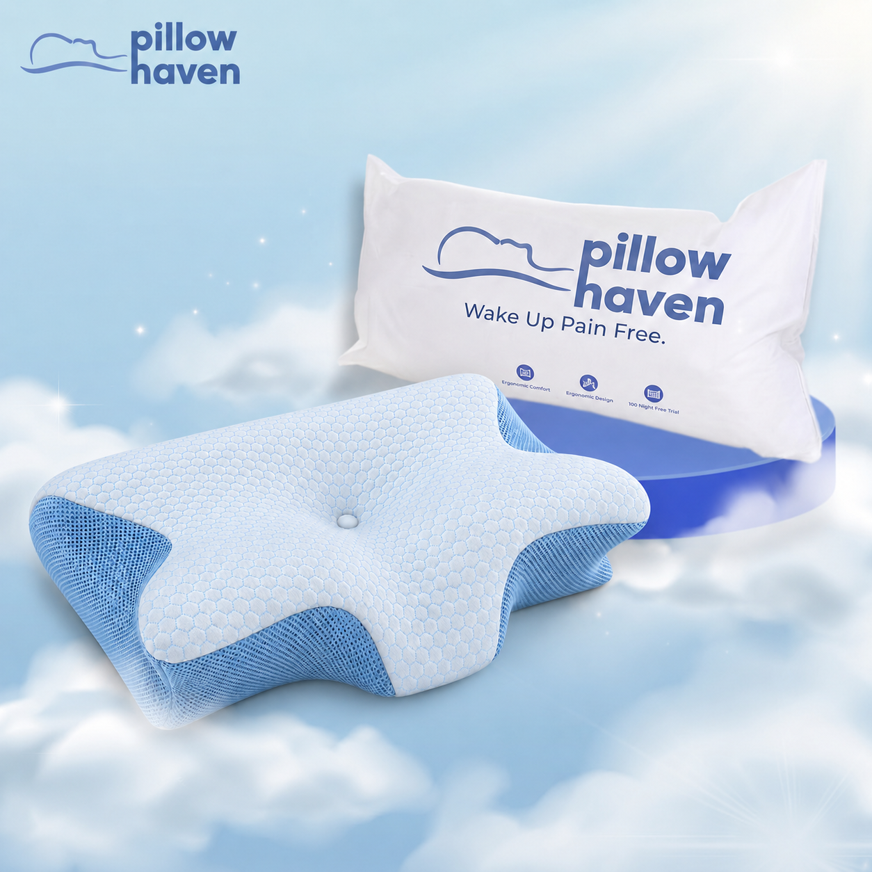 The Cooling Ergonomic Pillow That Keeps You Ice-Cold All Night & Wakes You Up Pain-Free