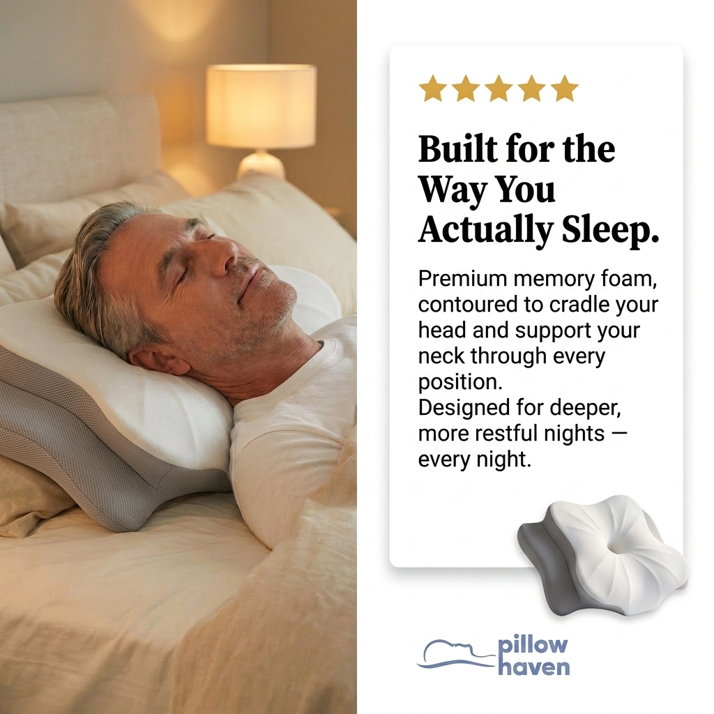 The Pillow That Silences Snoring - By Fixing Your Sleep Posture