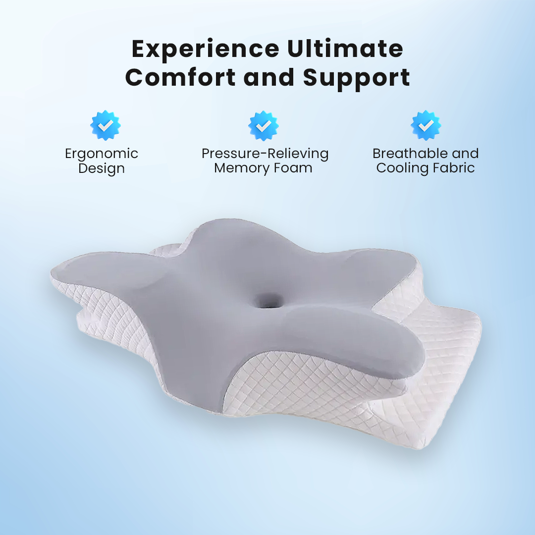 Relief Pillow 2.0 – Upgraded for Maximum Pain Relief and Support | 10 Year Brand Sale 60% OFF